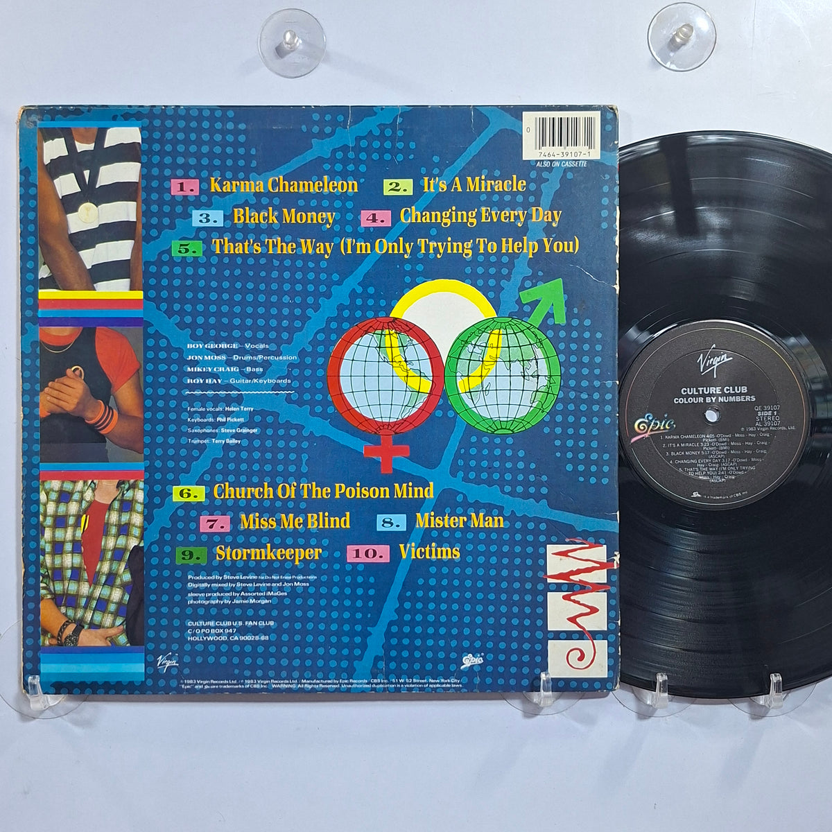 lp culture club colour by numbers made usa 1983 con insert pop rock