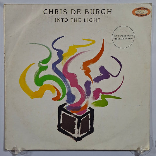 lp Chris de Burgh Into The Light made peru 1986 con insert rock