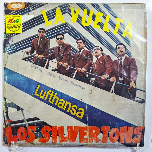 lp Los Silverton's La Vuelta sello multicolor made peru 1967 latin rock