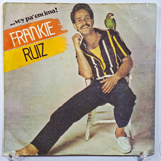 lp Frankie Ruiz Voy Pa' Encima! Made peru 1987 salsa