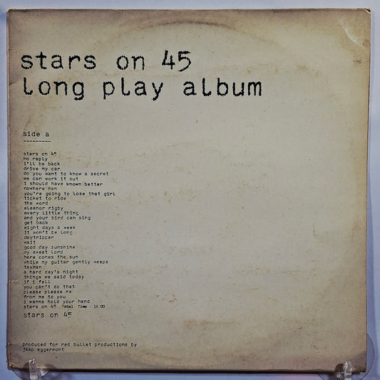 lp stars on 45 the beatles medley made brasil 1981 disco pop rock