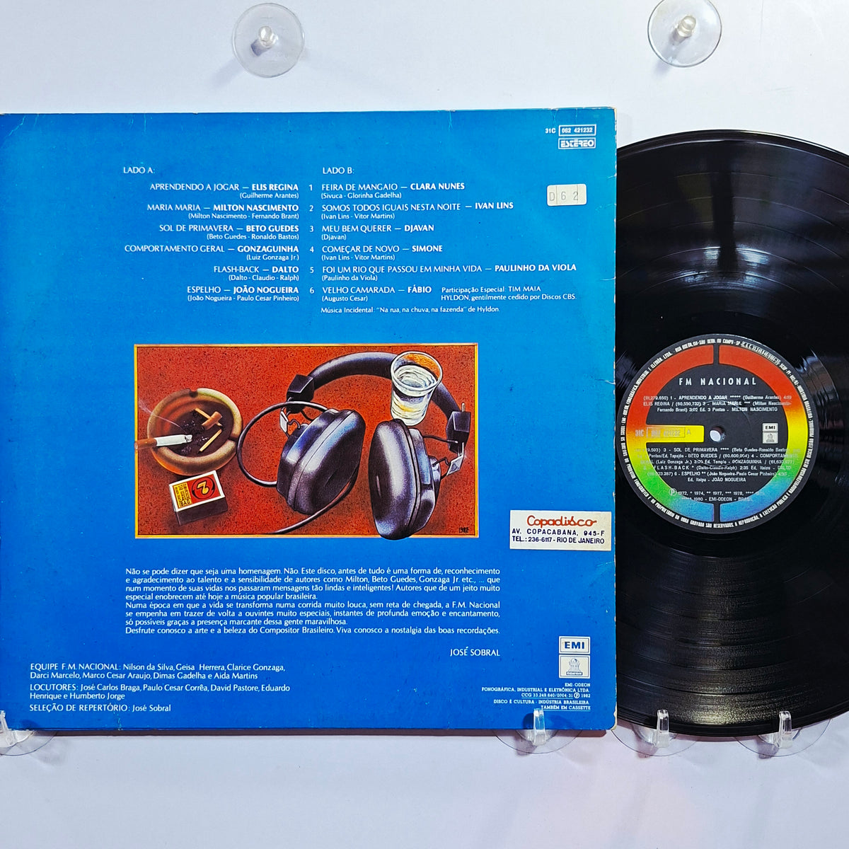 lp FM Nacional elis regina milton nascimento clara nunes simone varios made brasil 1982 latin pop