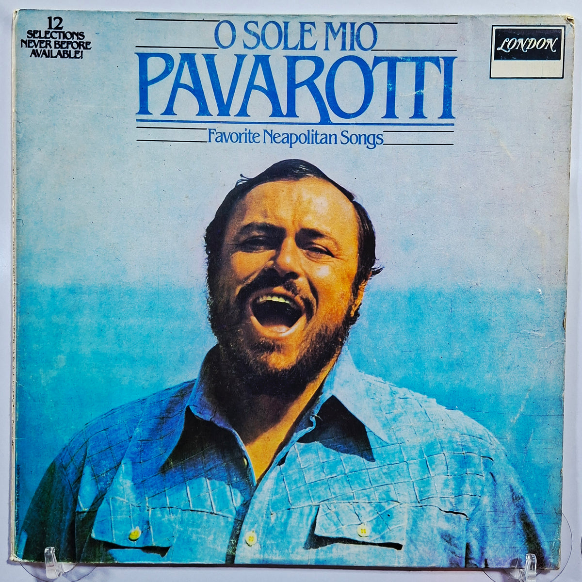 lp Luciano Pavarotti Neapolitan Songs made peru 1979 clasico