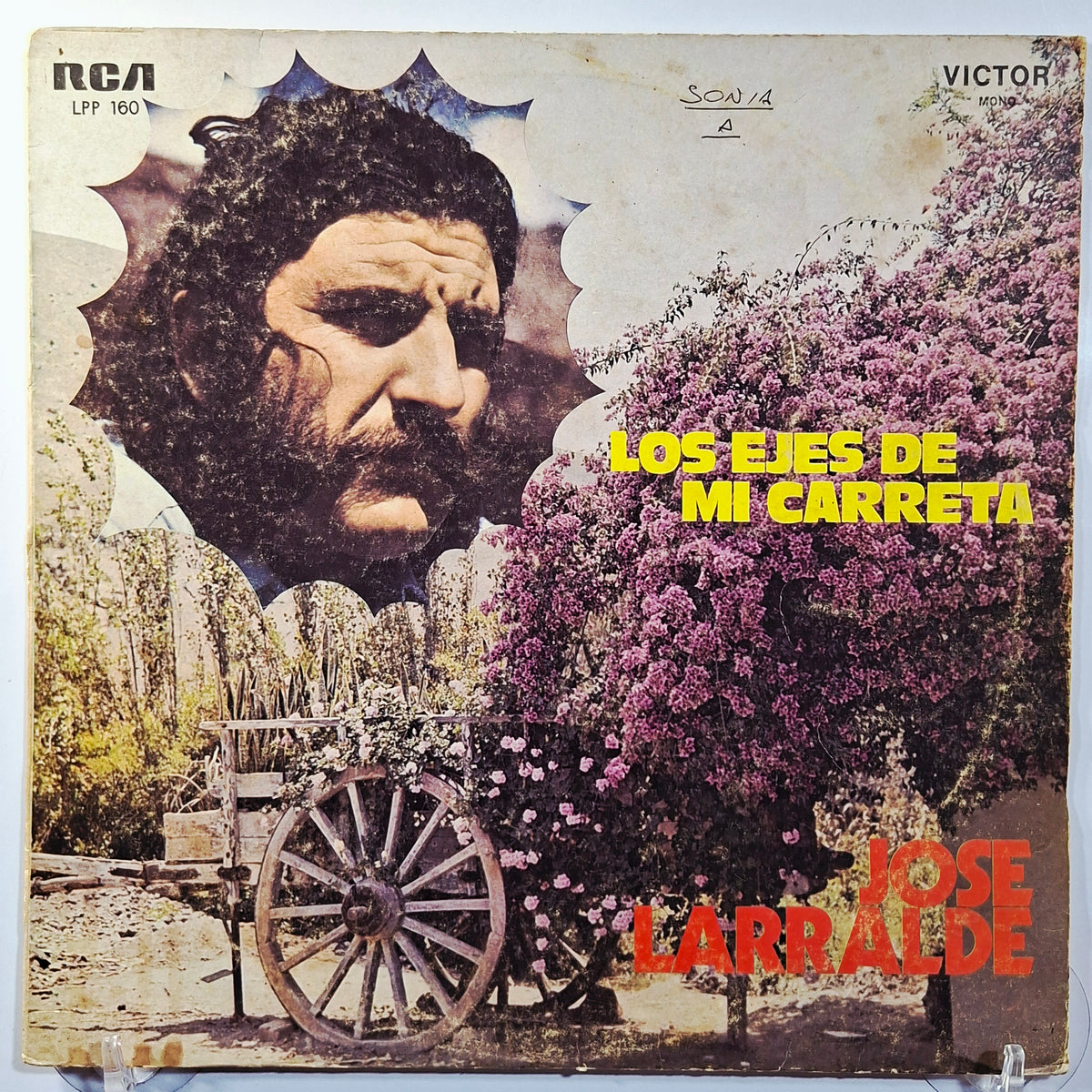 lp Jose Larralde Los ejes de mi carreta made peru 1971 latin folk
