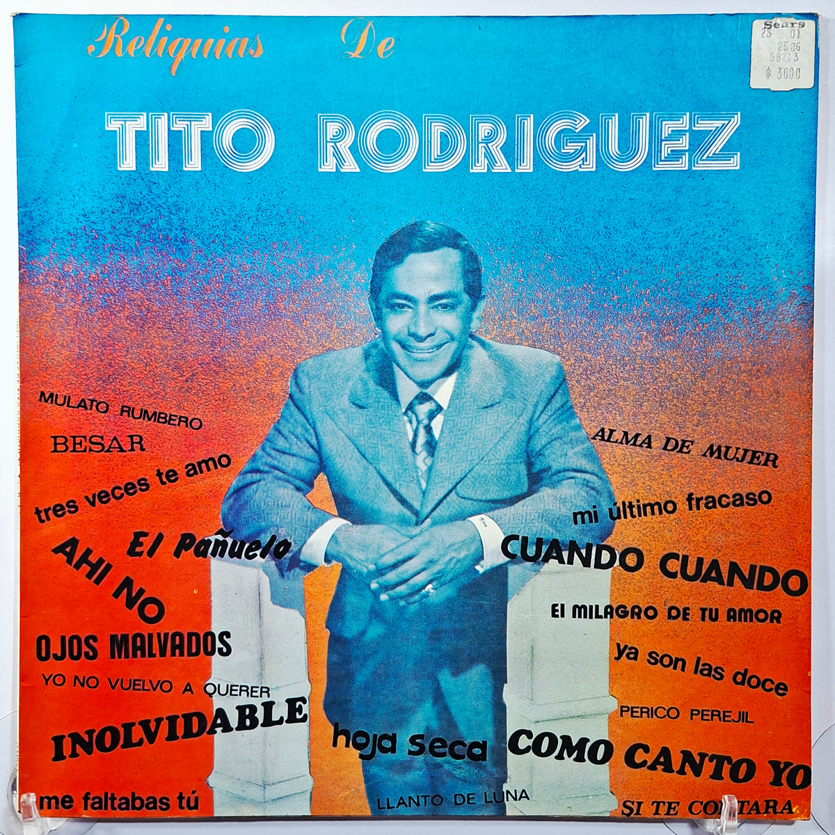 lp Tito Rodriguez Reliquias de Tito Rodriguez made peru 1981 tropical latin