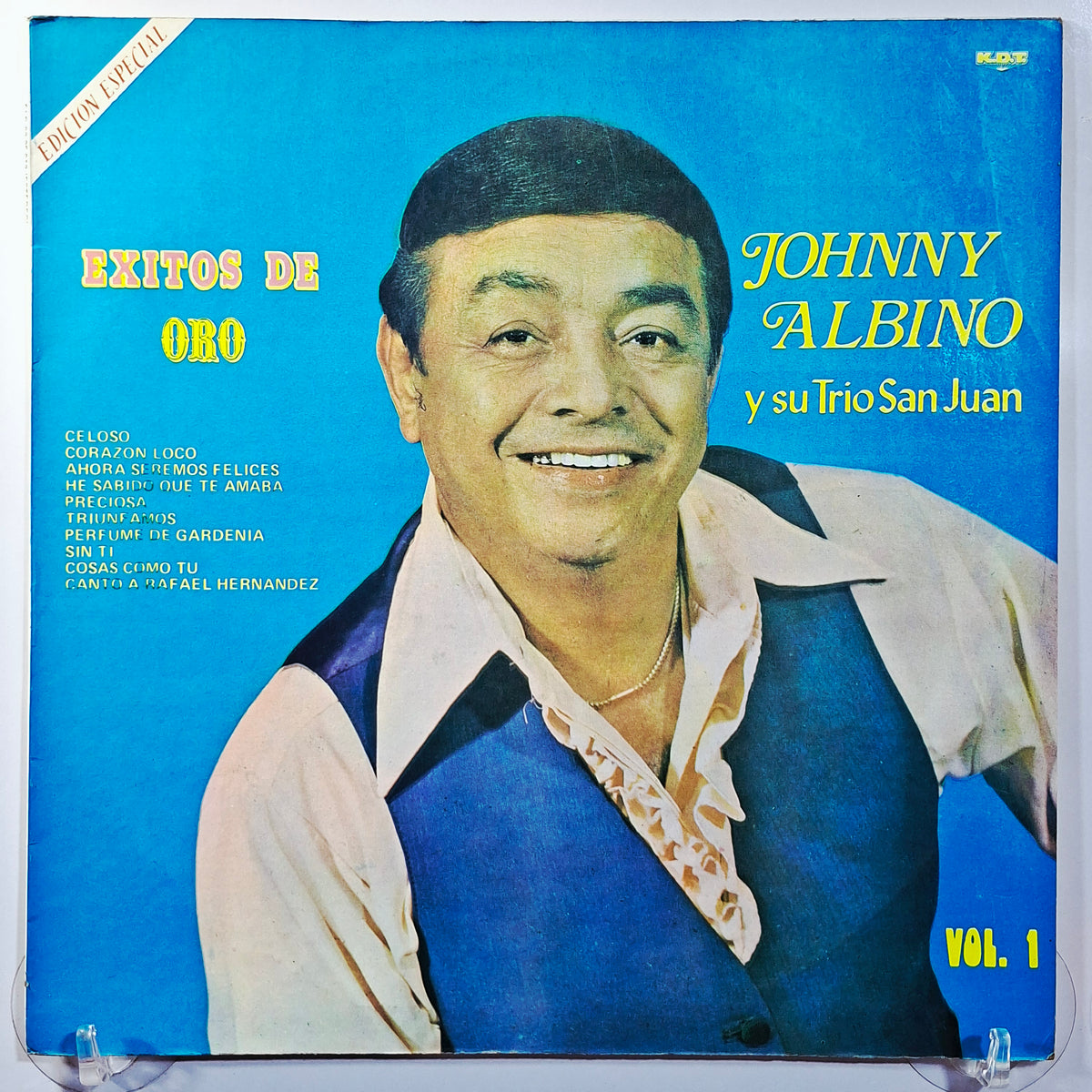 lp Johnny Albino y Su Trio San Juan Exitos De Oro Vol 1 made peru 1980 latin bolero