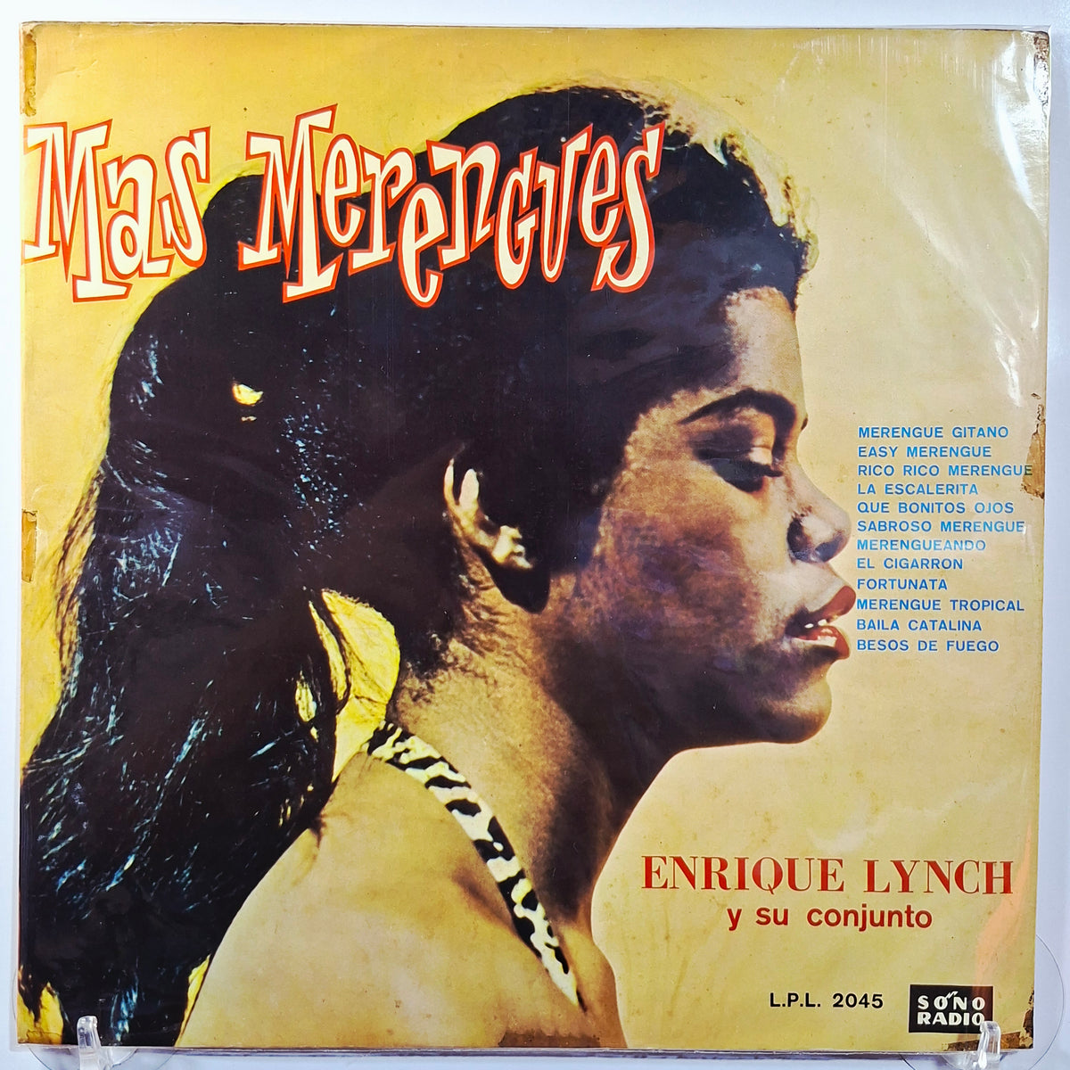 lp Enrique Lynch y su conjunto Mas merengues made peru 1963 latin merengue