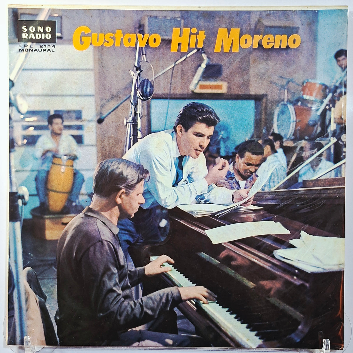 lp Gustavo Hit Moreno con Enrique Lynch y su Orquesta made peru 1965 latin pop rock