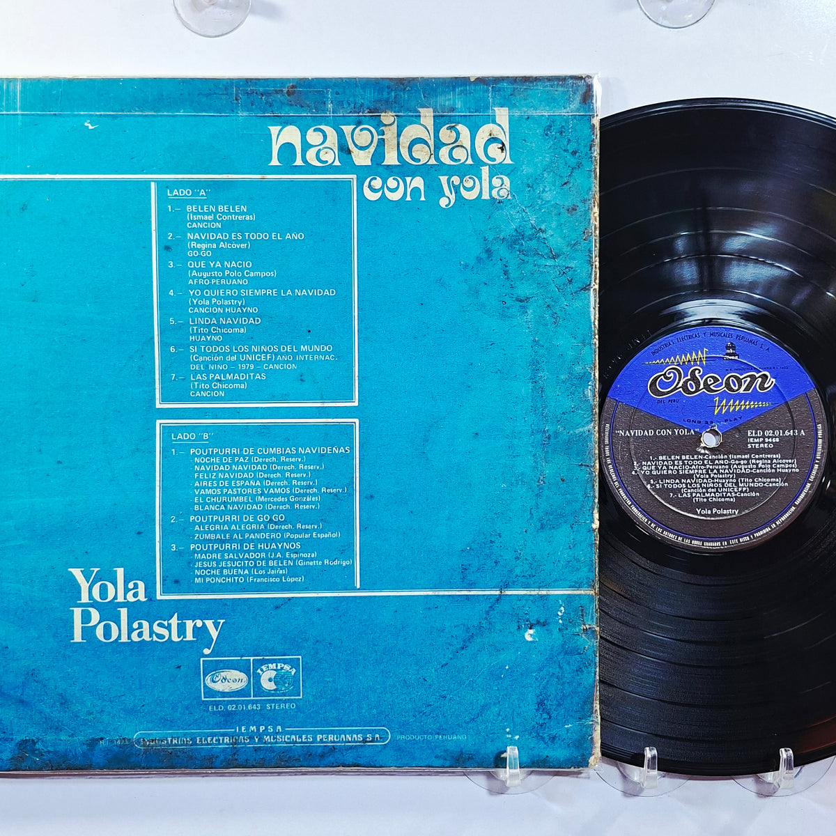 lp Yola Polastri Navidad Con Yola made peru 1978 infantil