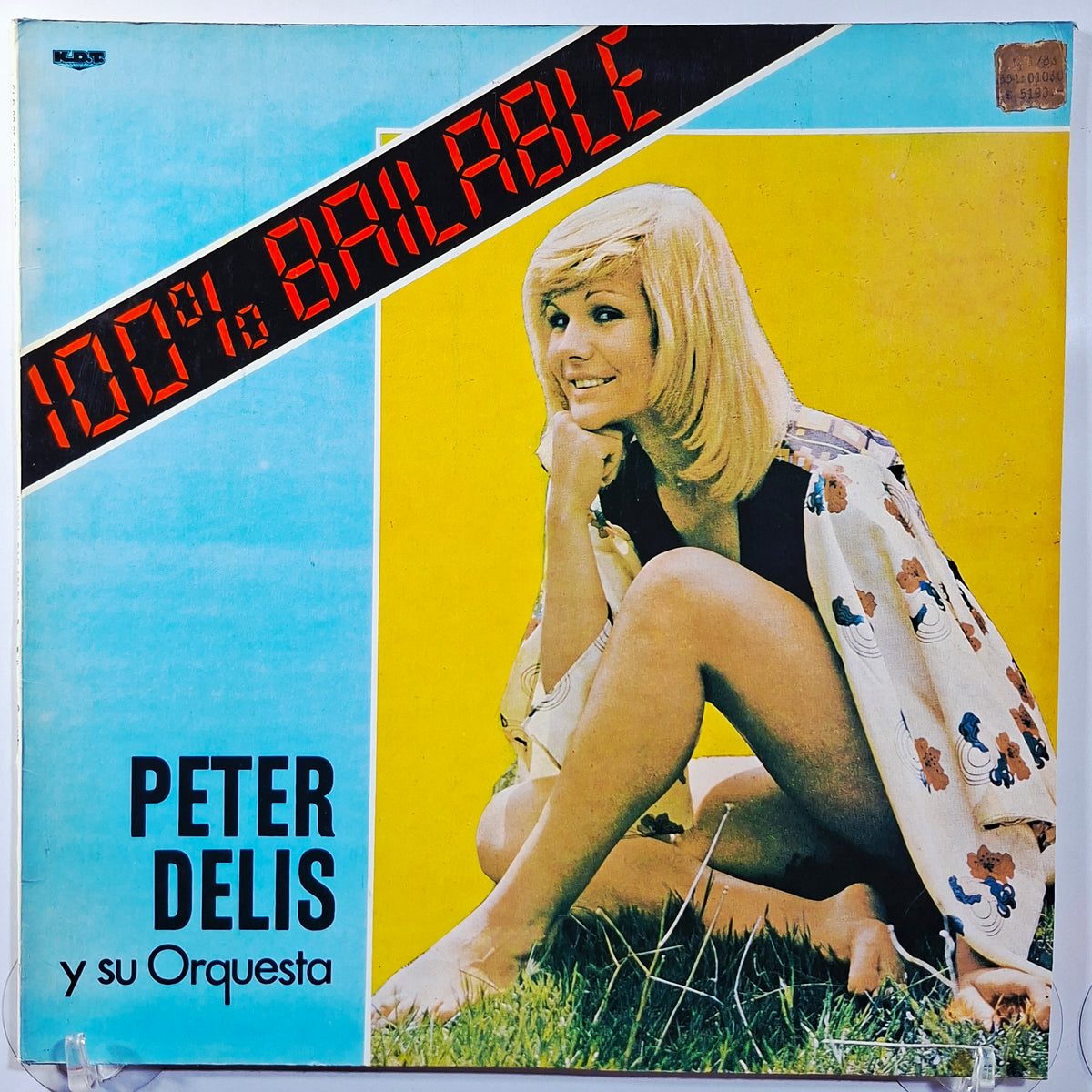 lp Peter Delis Y Su Orquesta 100% Bailable made peru 1982 latin cumbia