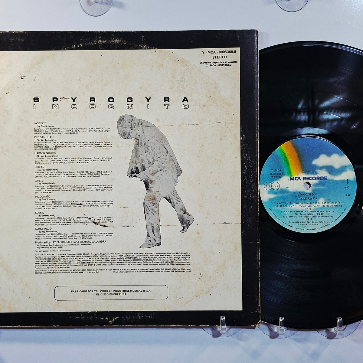 lp Spyro Gyra Incognito made peru 1982 Jazz Funk