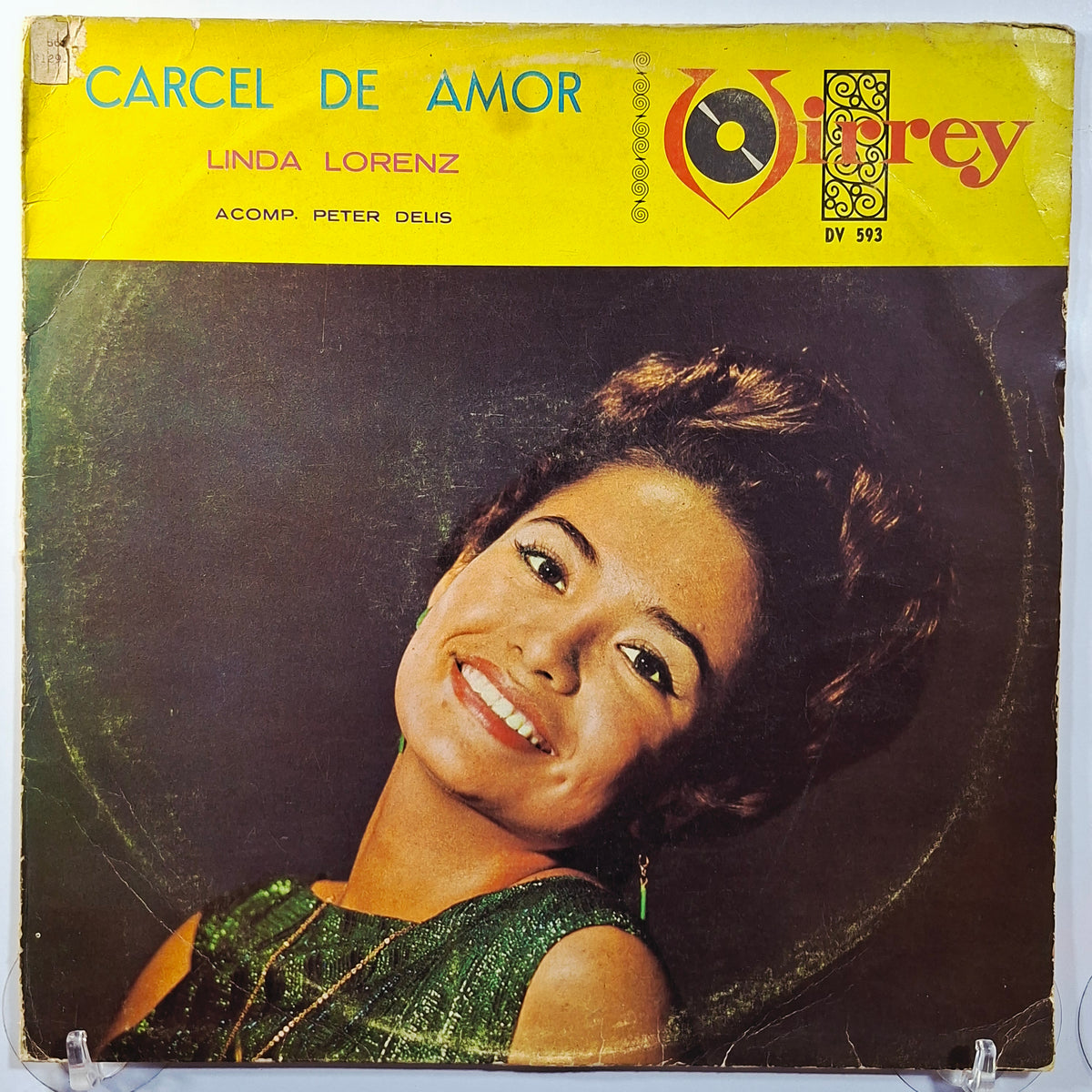 lp Linda Lorenz Carcel De Amor made peru 1967 selo amarillo latin bolero