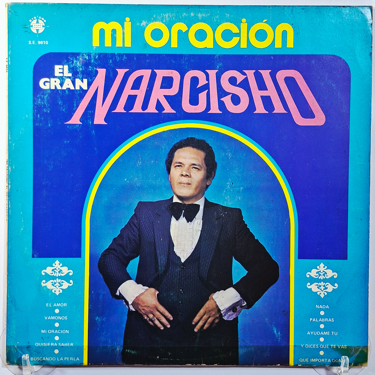lp El Gran Narcisho Mi Oracion made peru 1983 latin bolero