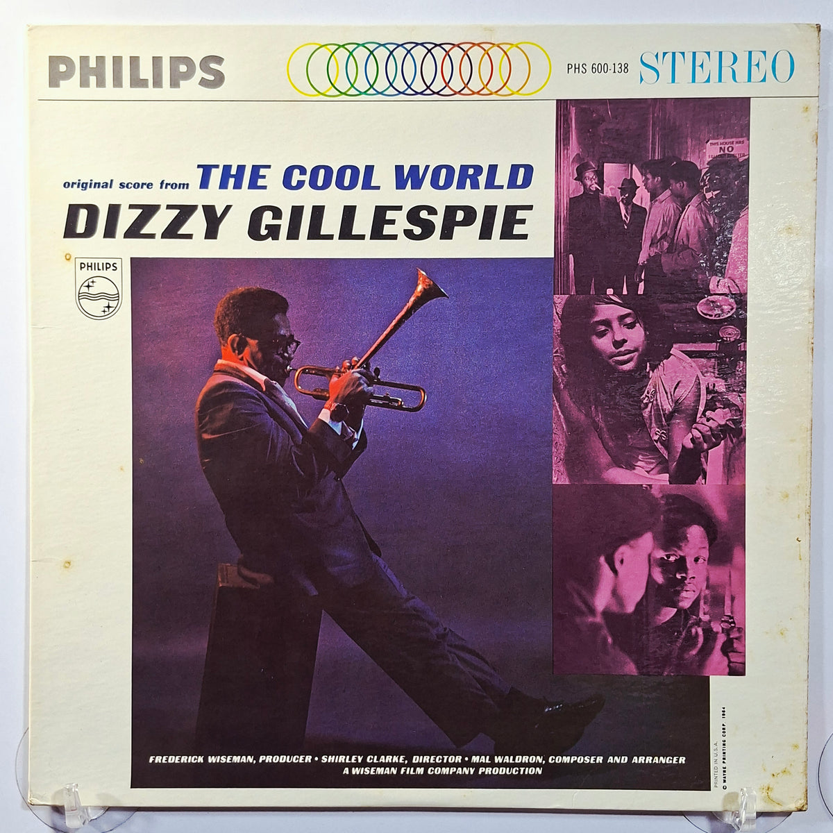 lp Dizzy Gillespie The Cool World made usa 1964 jazz