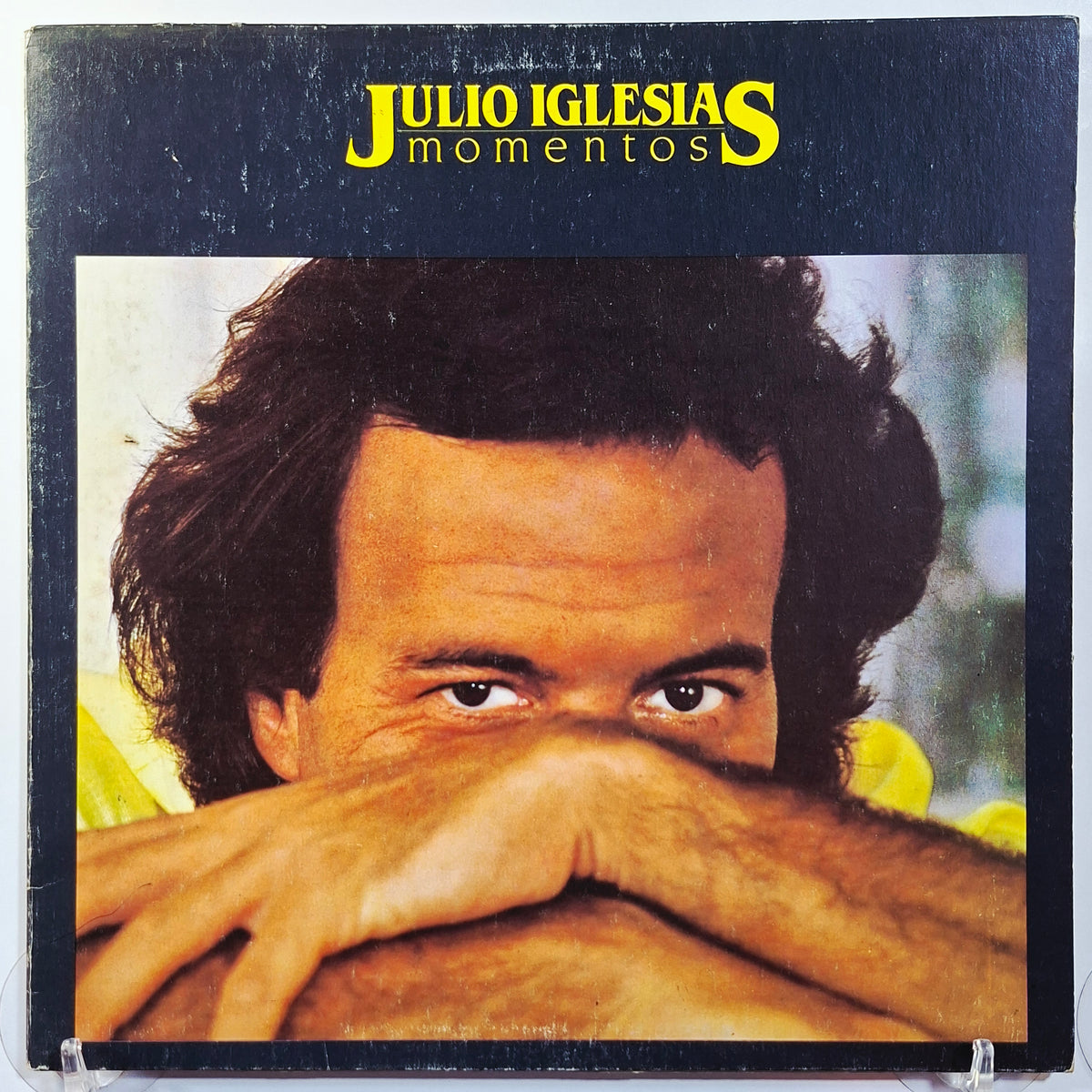 lp Julio Iglesias Momentos made peru 1982 gatefold latin pop