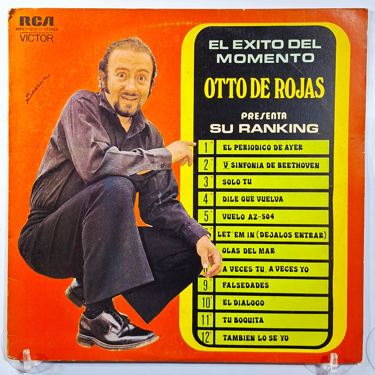 lp Otto De Rojas Y Su Orquesta Lista de Exitos made peru 1976 salsa latin