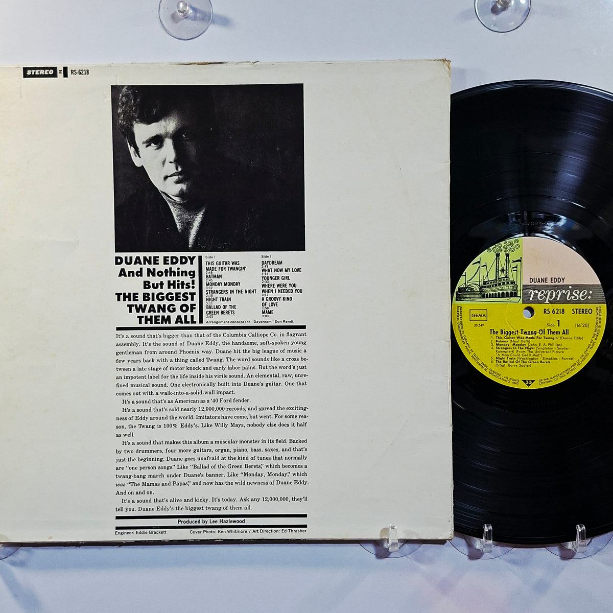 lp Duane Eddy The Biggest Twang Of Them All made alemania 1966 pop rock