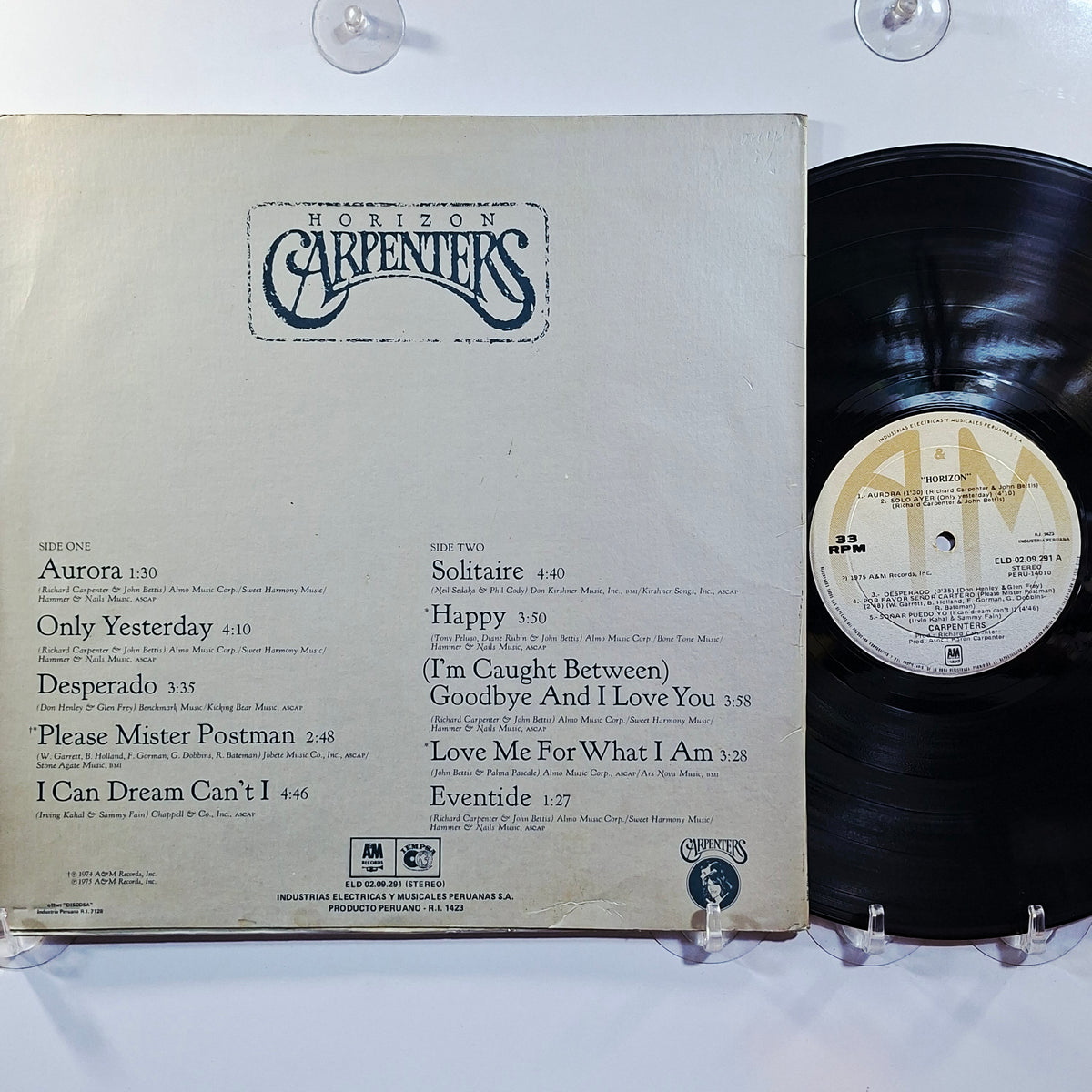 lp Carpenters Horizon made peru 1975 jazz rock