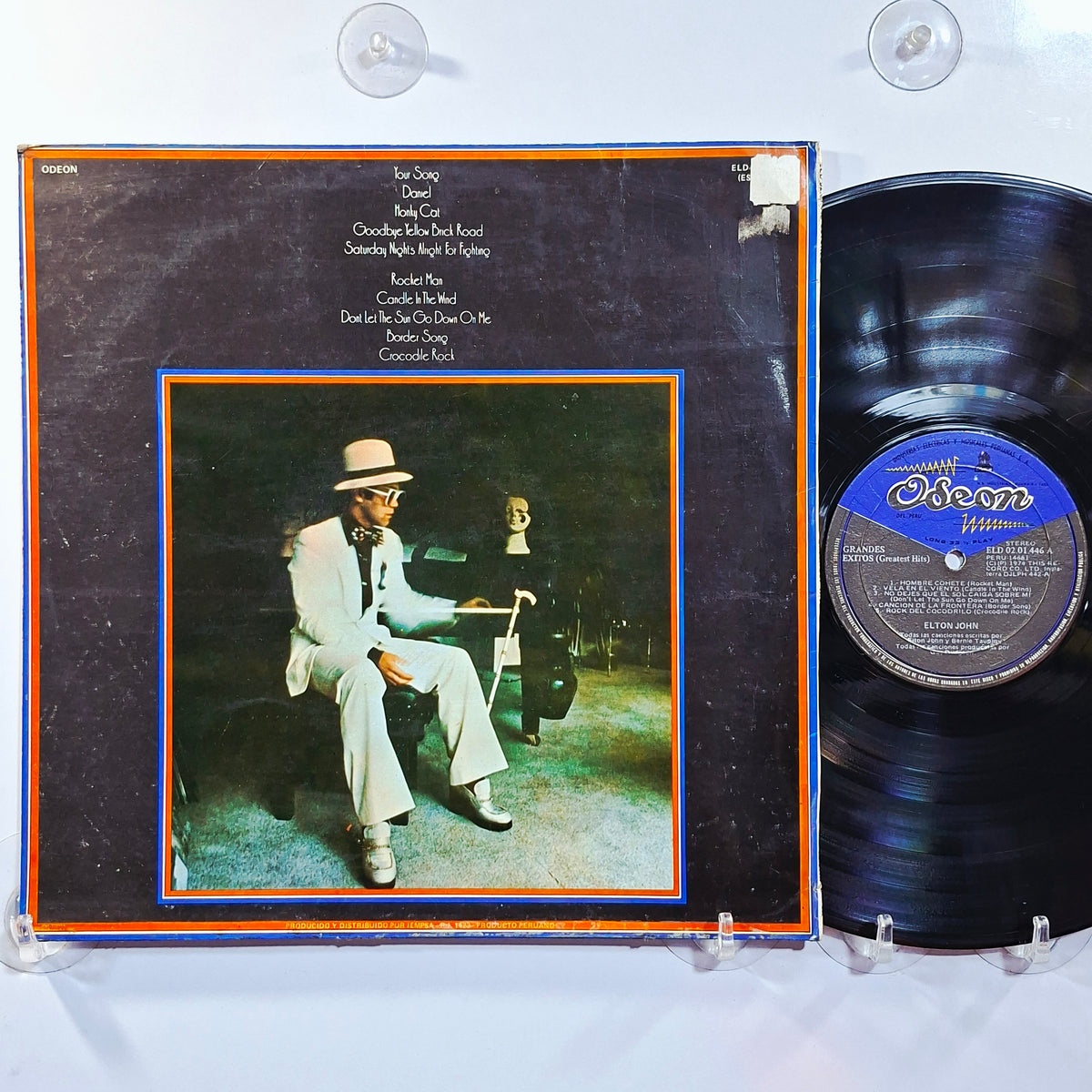 lp Elton John Greatest Hits made peru 1974 pop rock