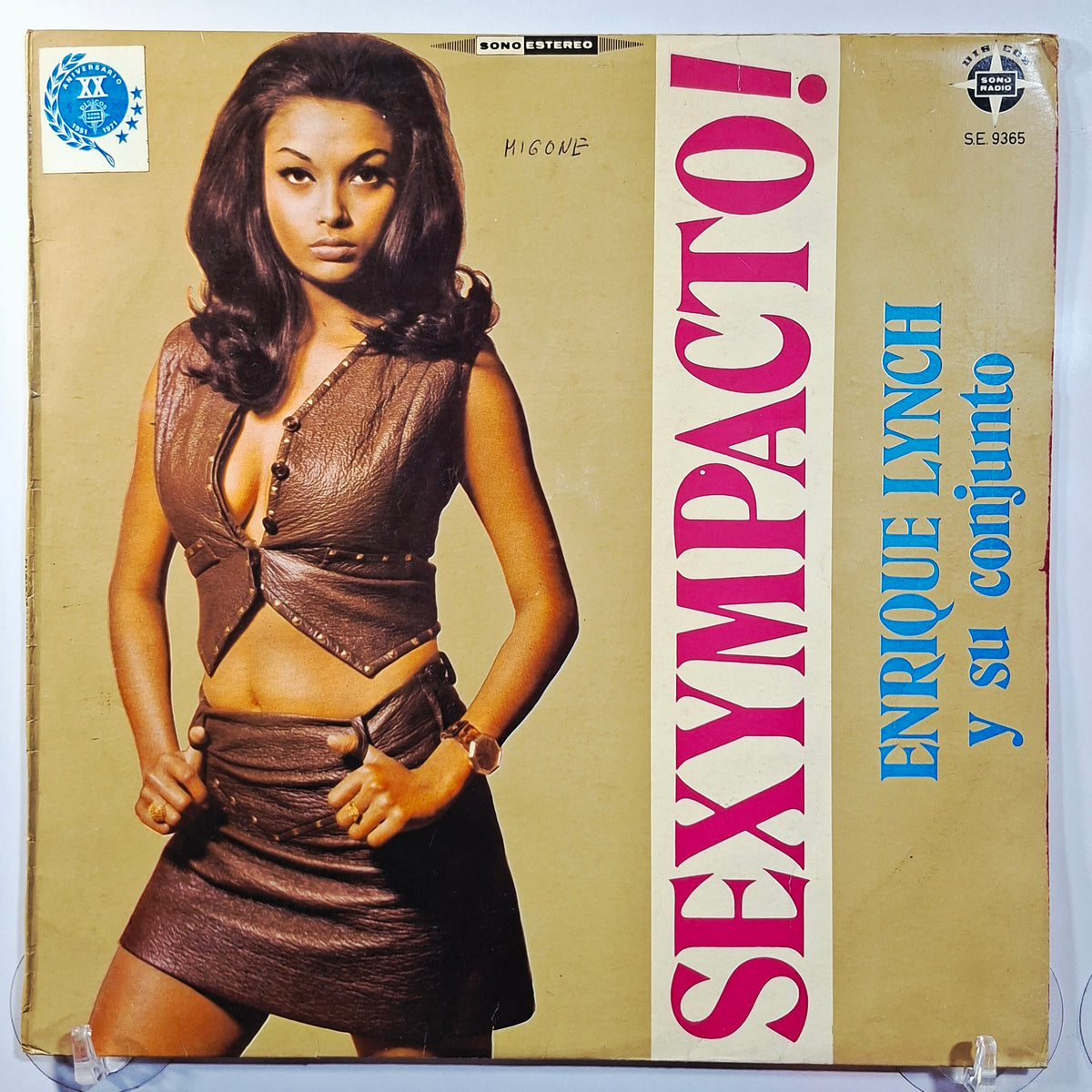 lp Enrique Lynch Y Su Conjunto Sexympacto made peru 1971 latin rock