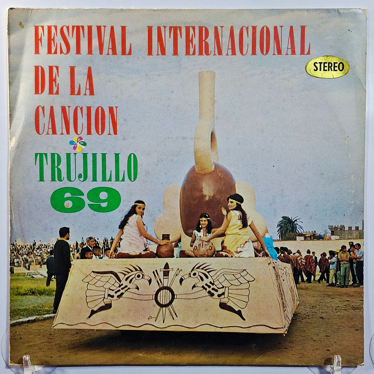 lp Festival Internacional De La Cancion Trujillo 69 Joe Danova Pedrito Otiniano Raul Vasquez varios made peru 1969 latin rock gogo
