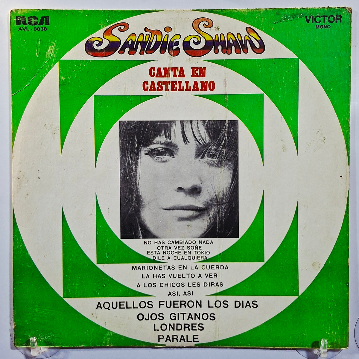 lp Sandie Shaw Sandie Shaw en Castellano made peru 1969 latin pop
