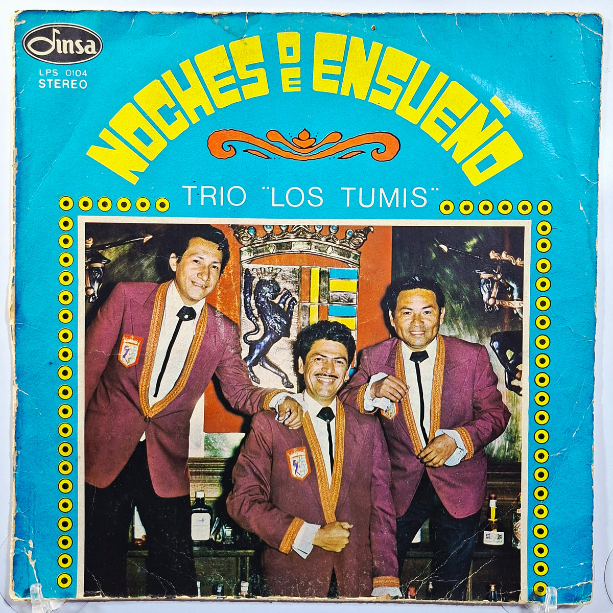 lp Trio Los Tumis Noches de Ensueño made peru 1980 latin bolero