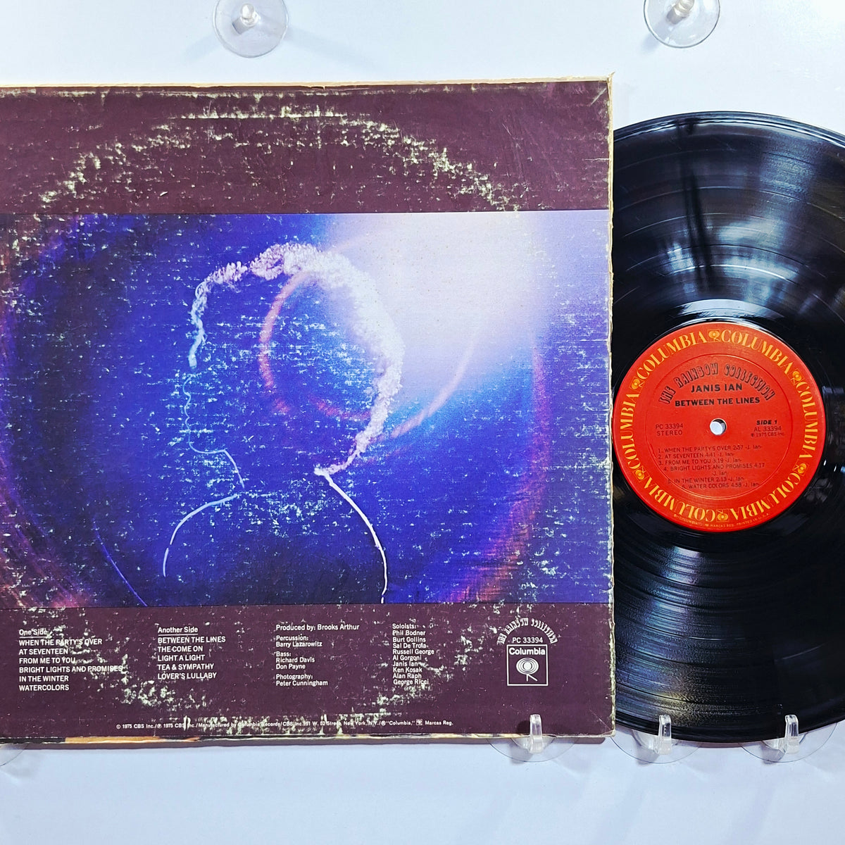 lp Janis Ian Between the Lines made usa 1975 con insert pop rock