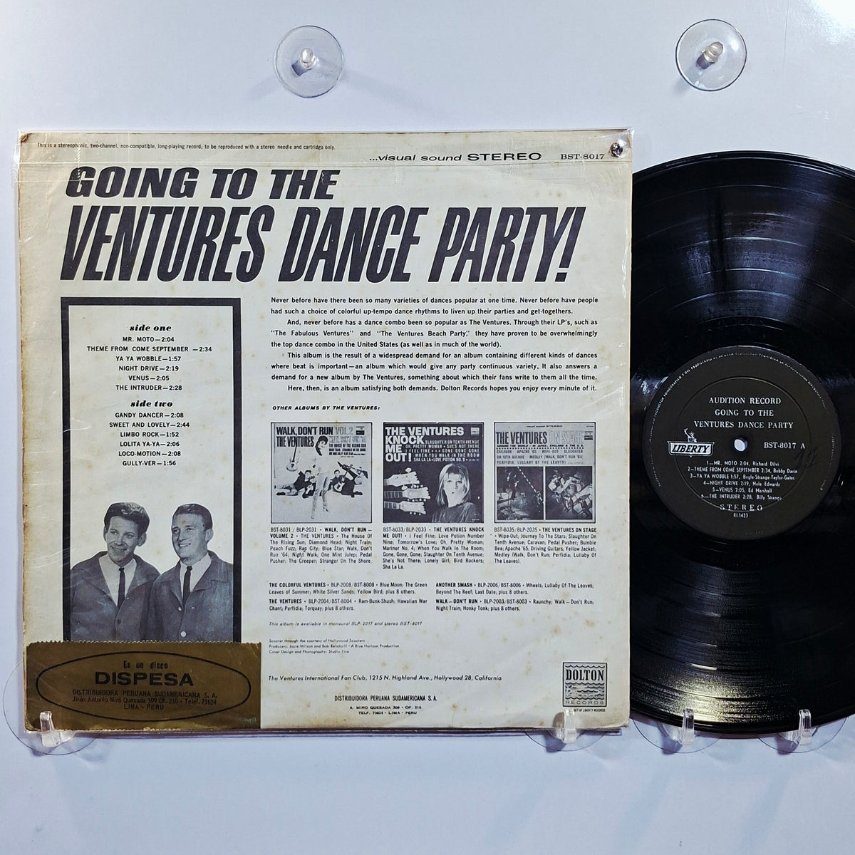 lp The Ventures Going to the Ventures Dance Party made peru 1962 surf rock