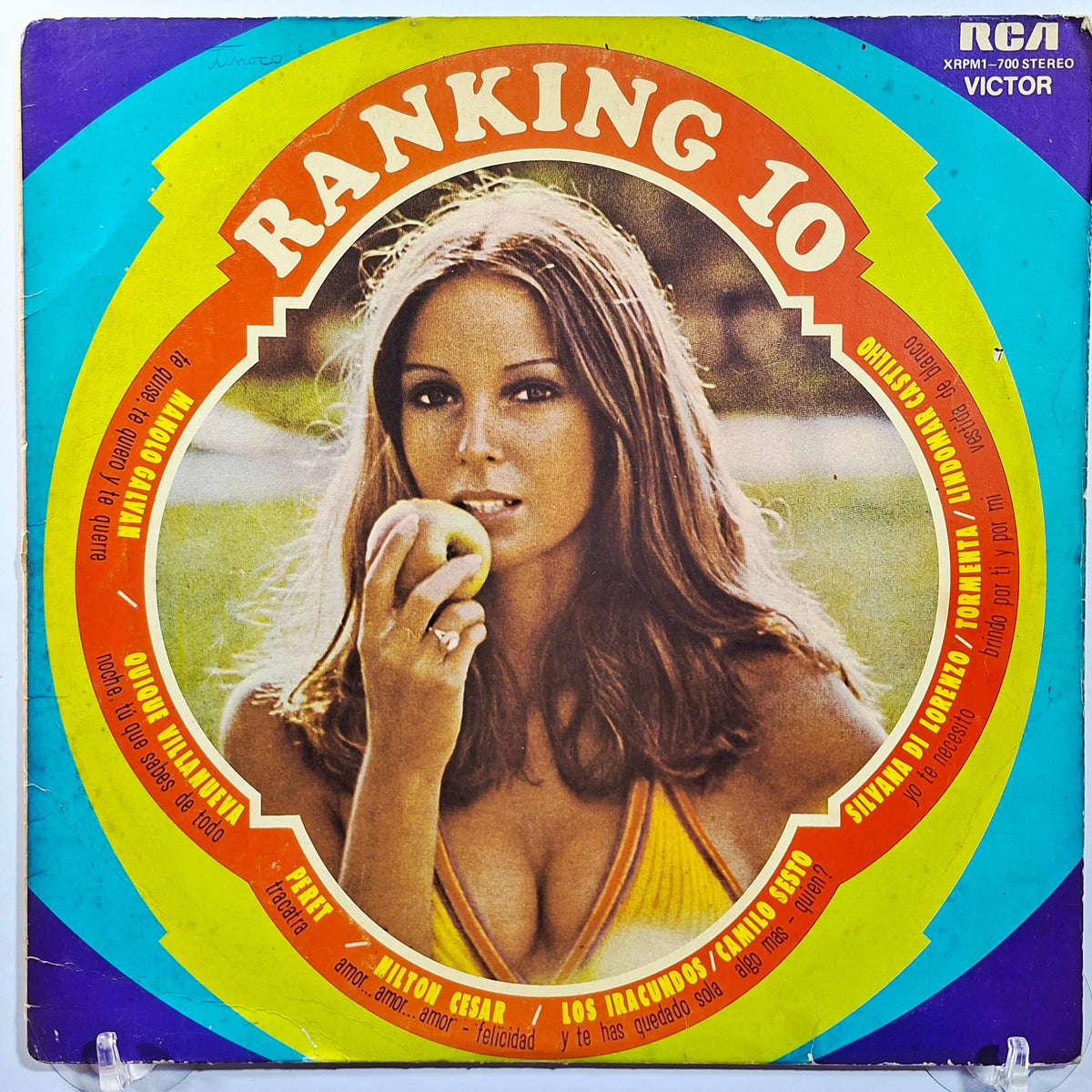 lp Ranking 10 Los Iracundos Camilo Sesto Jose Jose varios made peru 1973 latin pop