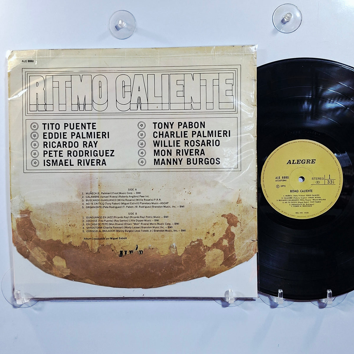 lp Ritmo Caliente Eddie Palmieri Ricardo Ray Pete Rodriguez varios made peru 1974 salsa