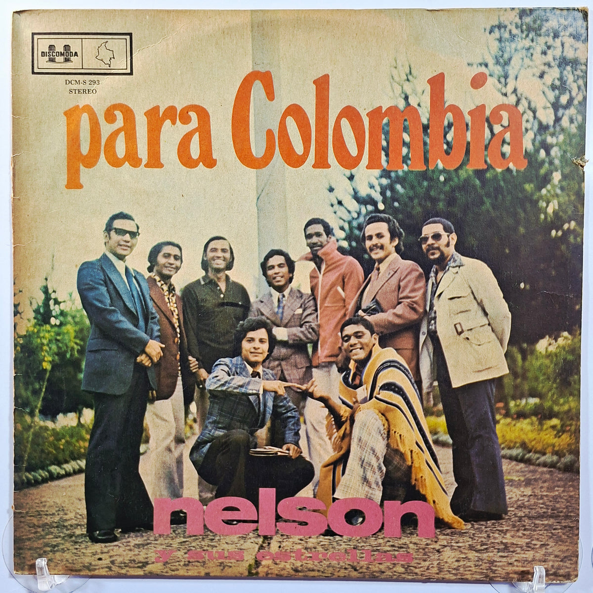 lp Nelson Y Sus Estrellas Para Colombia made colombia 1974 salsa cumbia