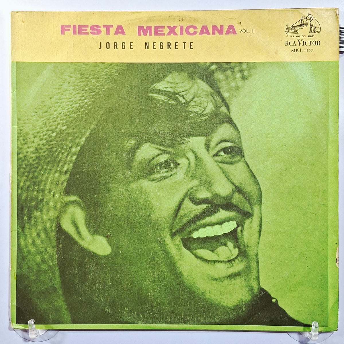 lp Jorge Negrete Fiesta Mexicana made peru 1959 folk
