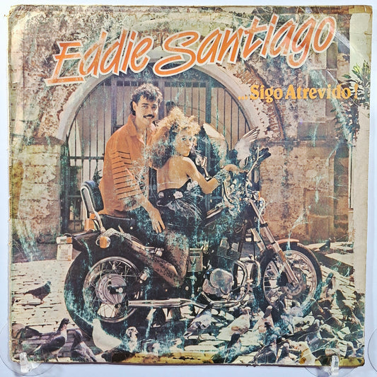 lp Eddie Santiago Sigo Atrevido made peru 1987 salsa