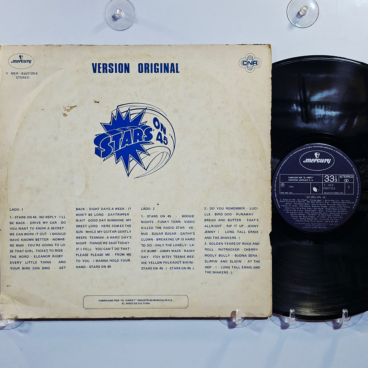 lp stars on 45 the beatles medley made peru 1981 rock