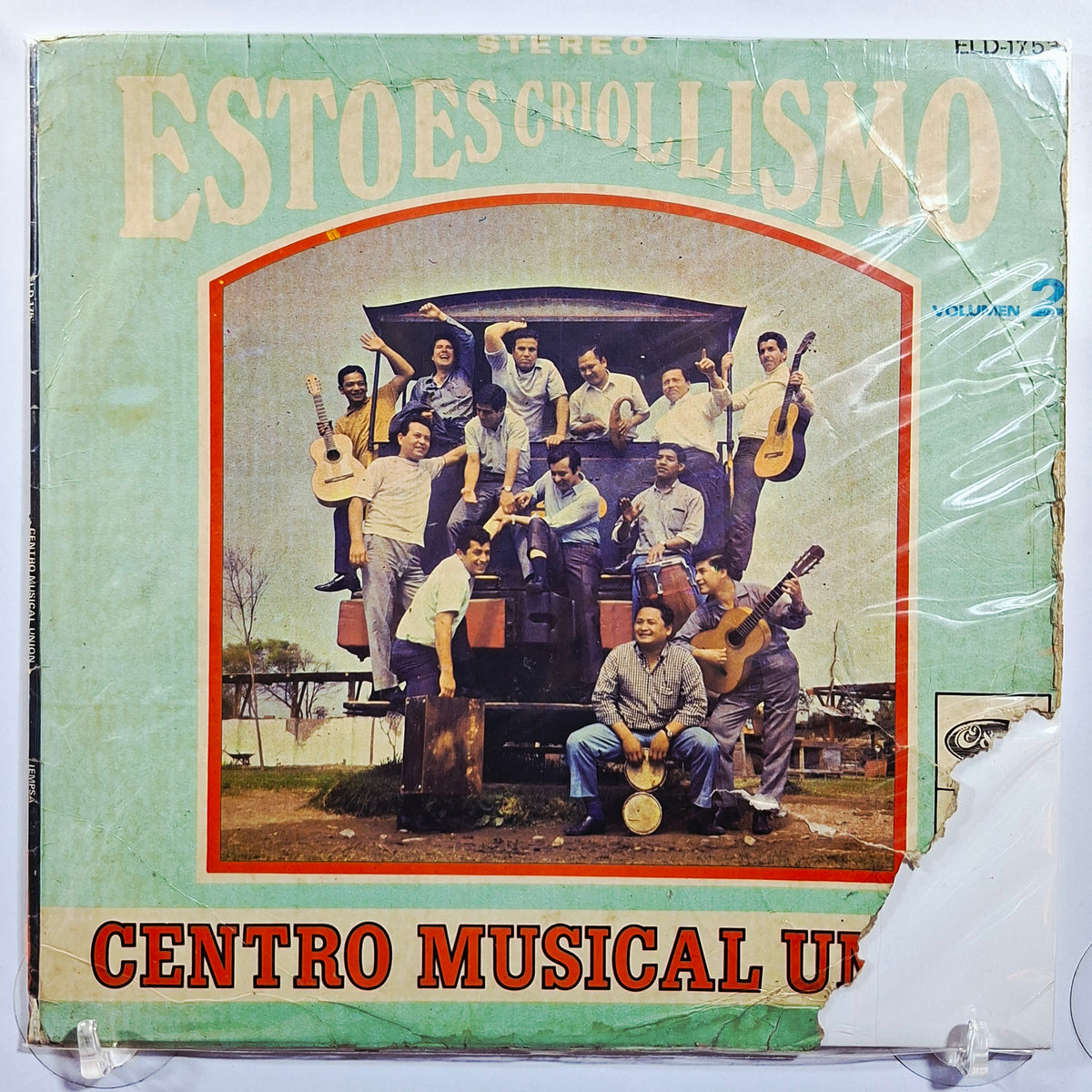 lp Conjunto Centro Musical Union esto es criollismo vol 2 made peru 1970 criollo folk