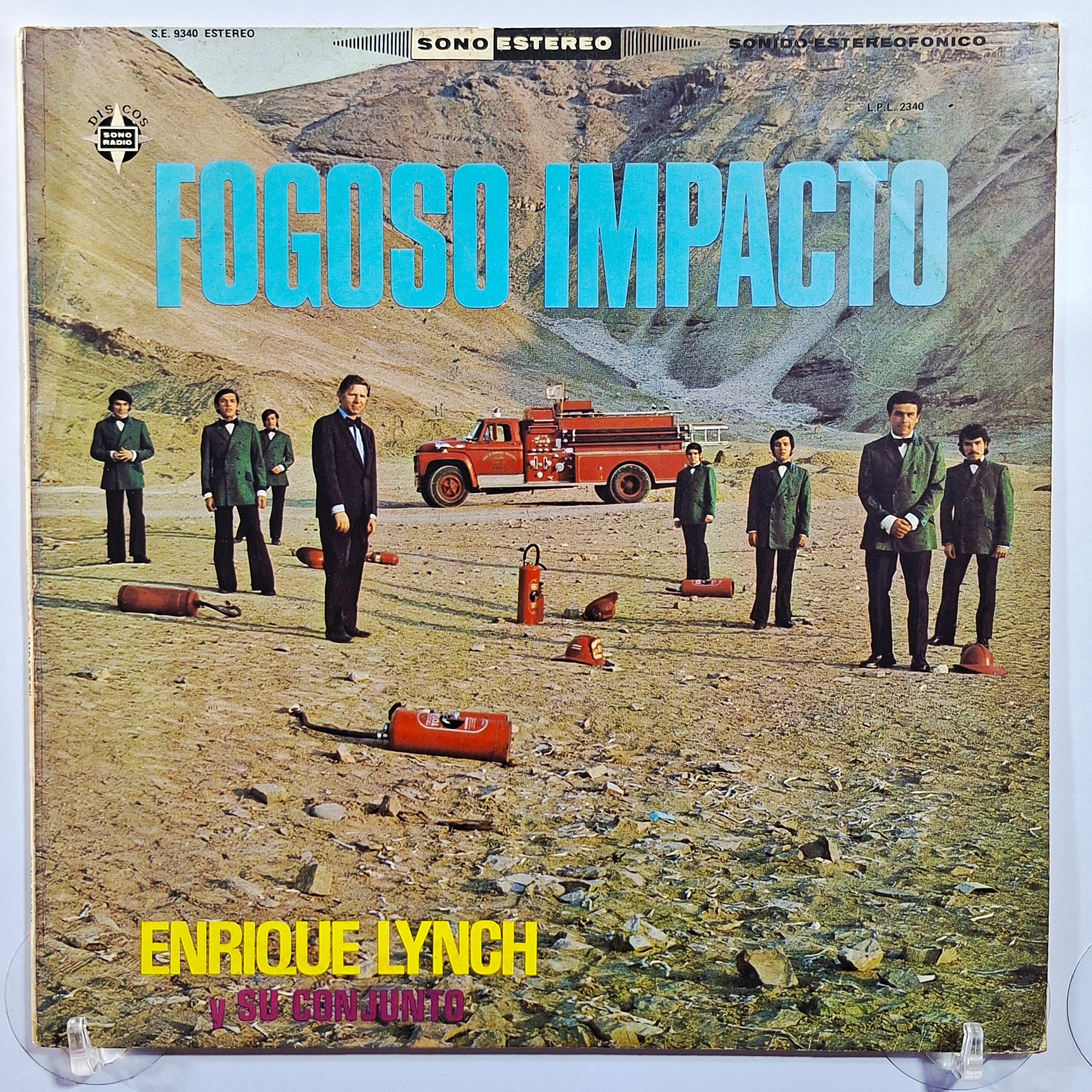 lp Enrique Lynch Y Su Conjunto Fogoso Impacto made peru 1970 Latin