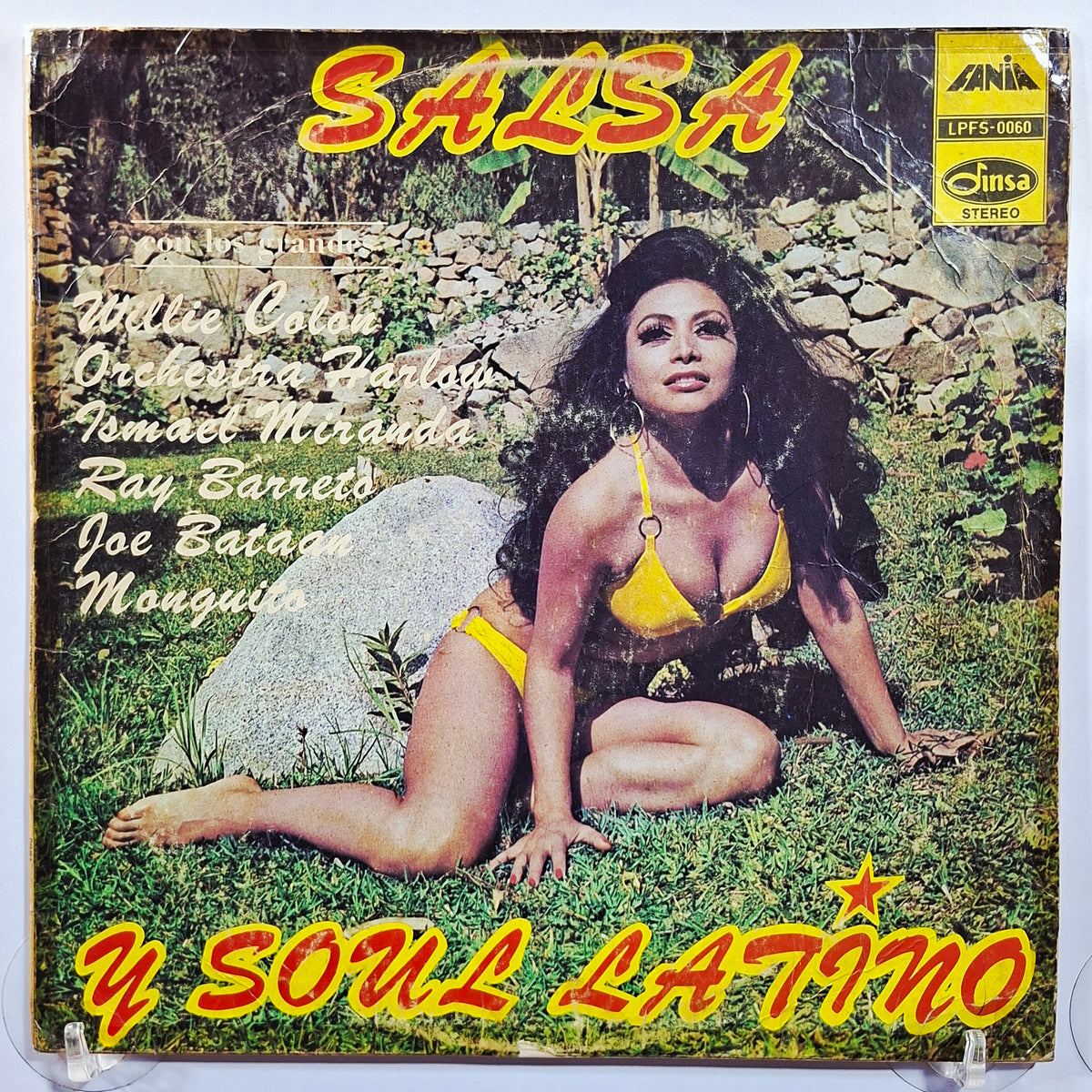 lp Salsa Y Soul Latino Willie Colon Ray Barretto Orchestra Harlow varios made peru 1972 vinyl color salsa