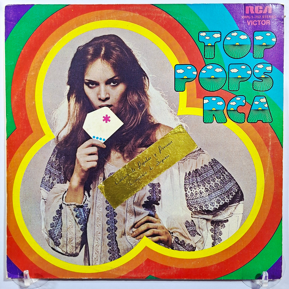 lp Top Pops RCA elvis presley george mccrae the hues corporation varios made peru 1975 funk soul disco