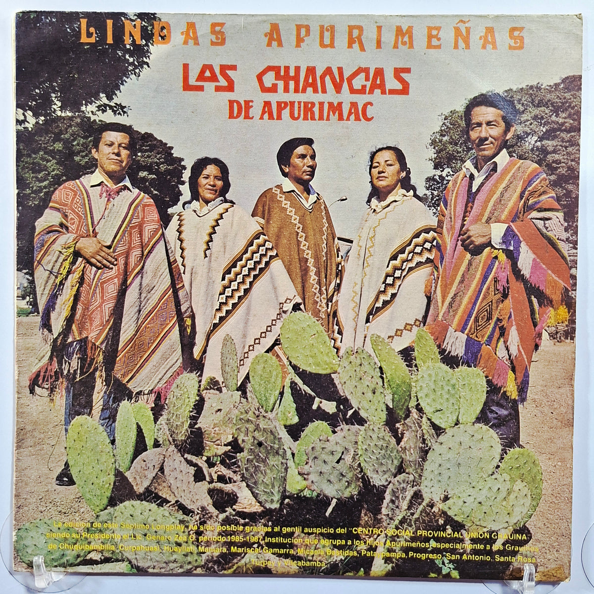 lp Los Chankas de Apurimac Lindas Apurimeñas made peru 1975 huayno folk