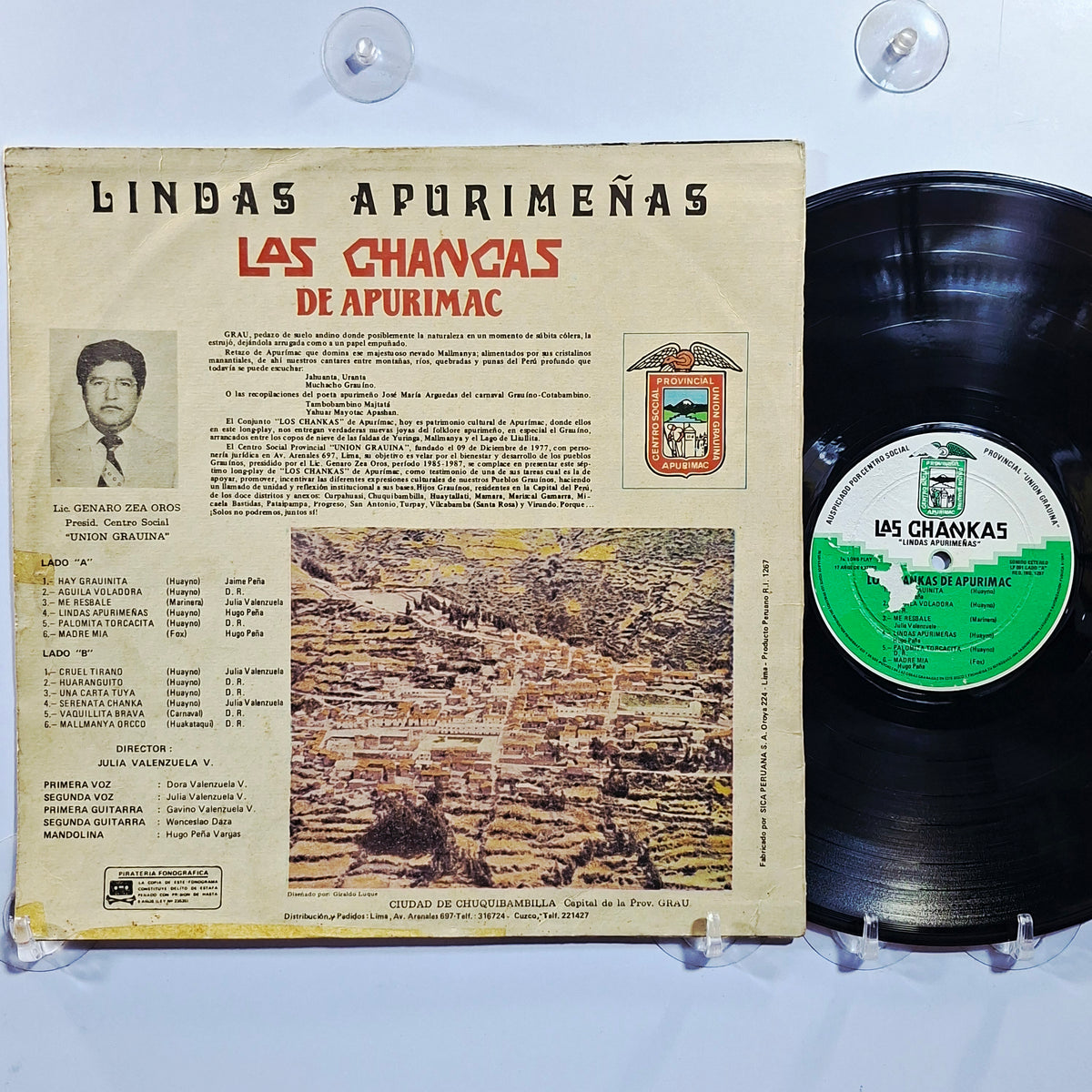 lp Los Chankas de Apurimac Lindas Apurimeñas made peru 1975 huayno folk