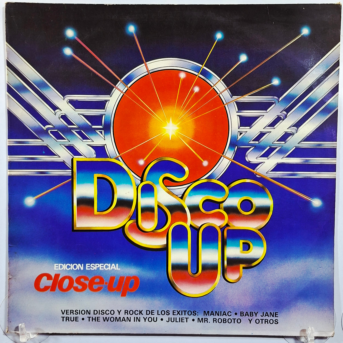 lp Disco Up maniac der kommissar mr roboto varios made peru 1980 rock