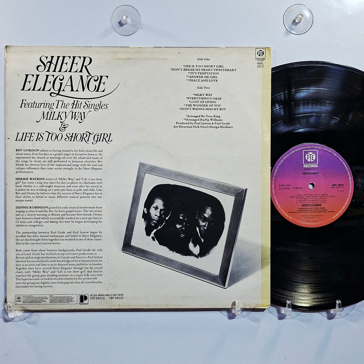 lp Sheer Elegance Sheer Elegance made inglaterra 1976 funk soul