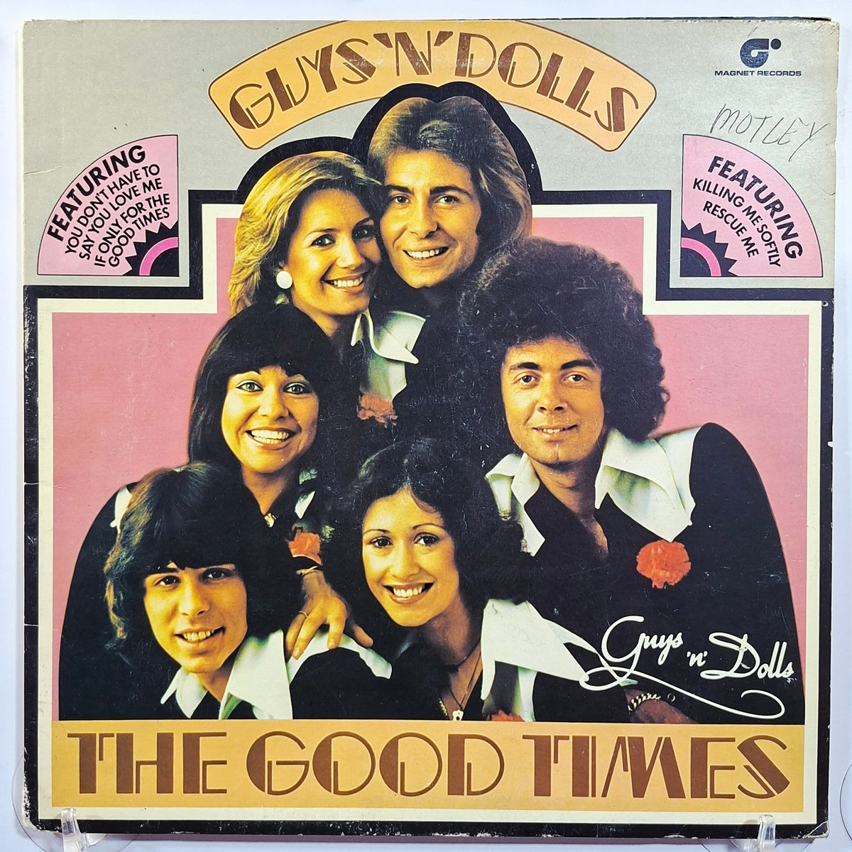 lp Guys 'n' Dolls The Good Times made inglaterra 1976 gatefold pop