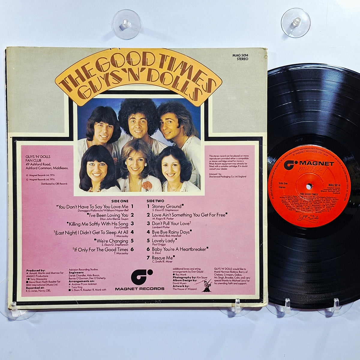 lp Guys 'n' Dolls The Good Times made inglaterra 1976 gatefold pop