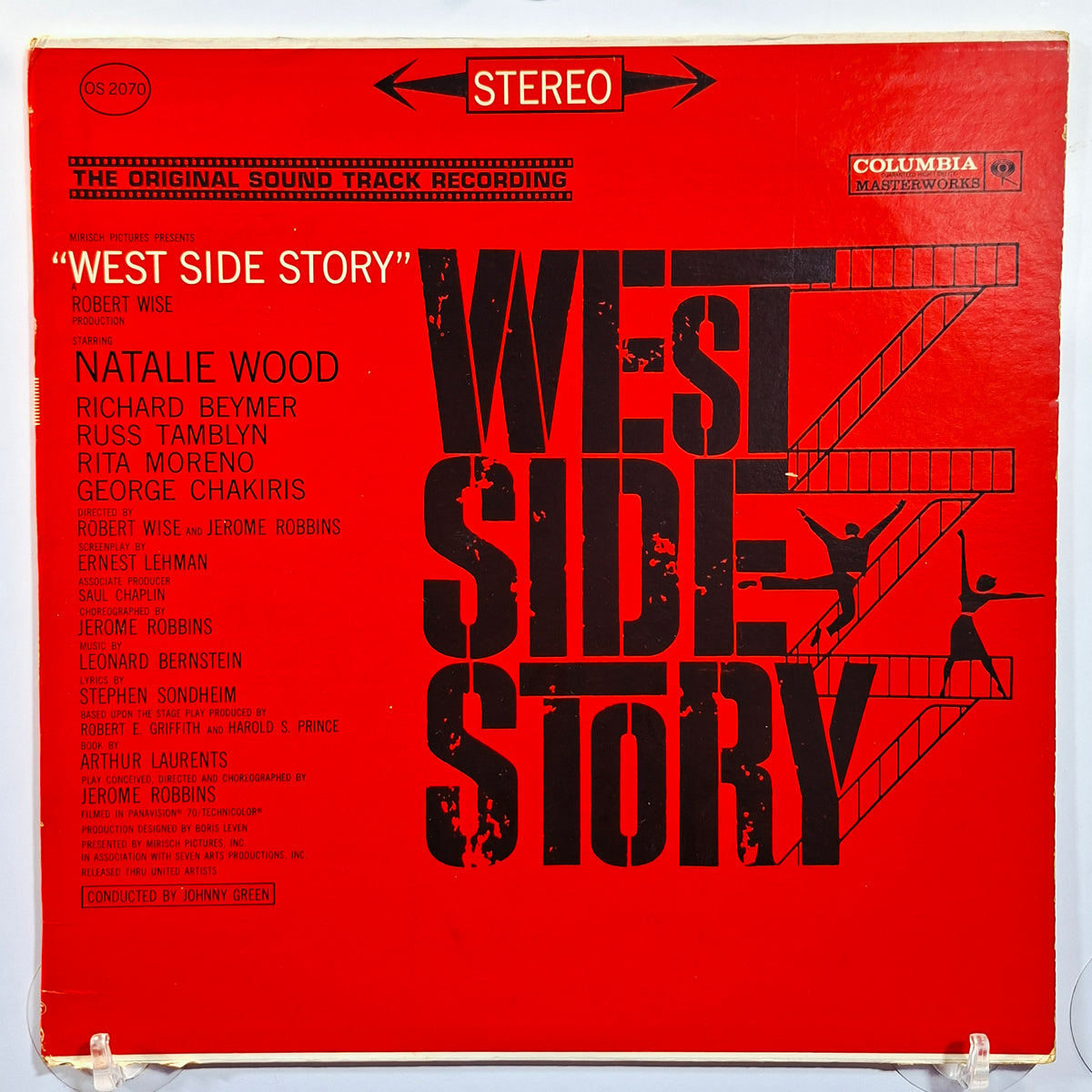 lp West Side Story leonard bernstein The Original Sound Track Recording made usa 1961 soundtrack
