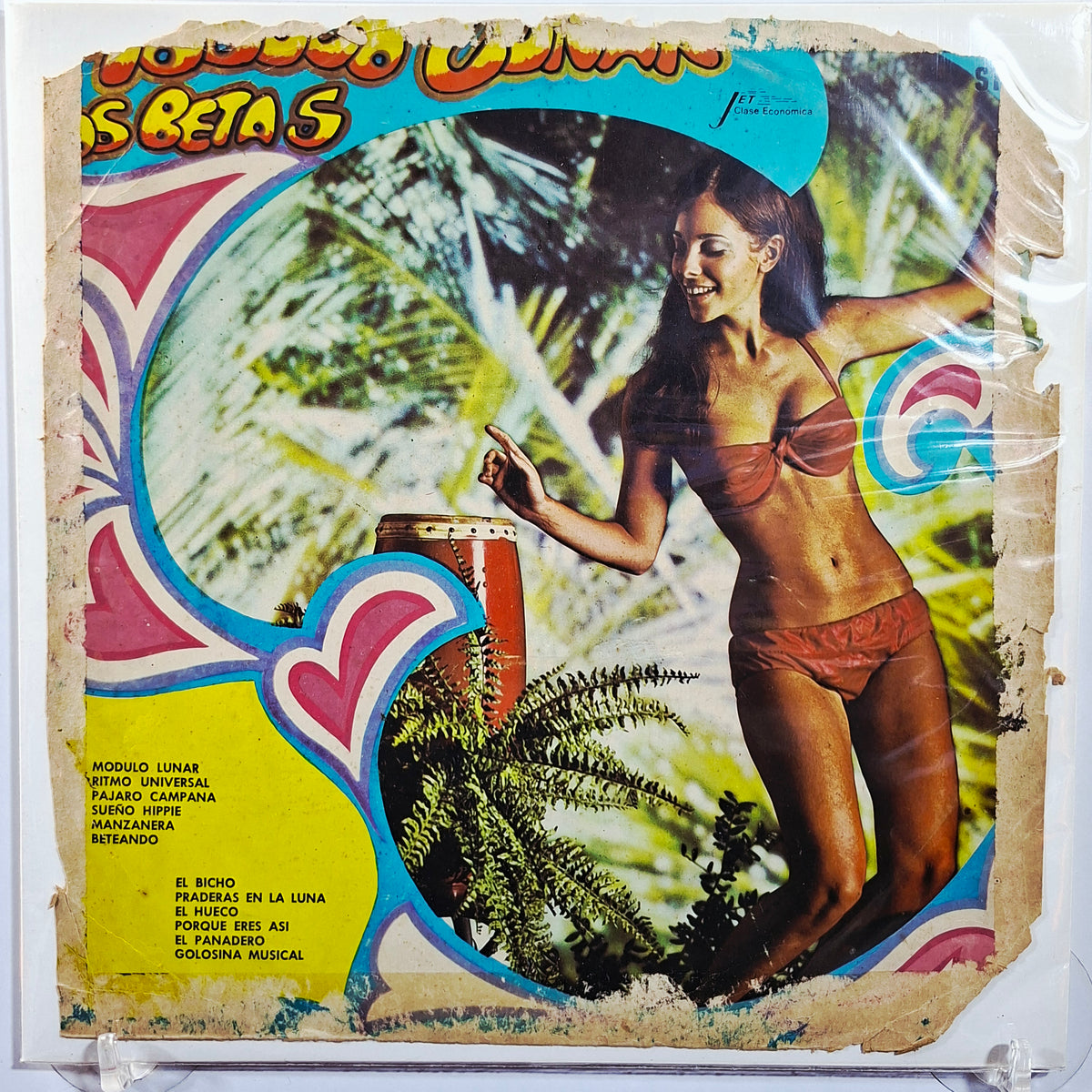 lp Los Beta 5 El Modulo Lunar made peru 1970 Latin Psychedelic cumbia