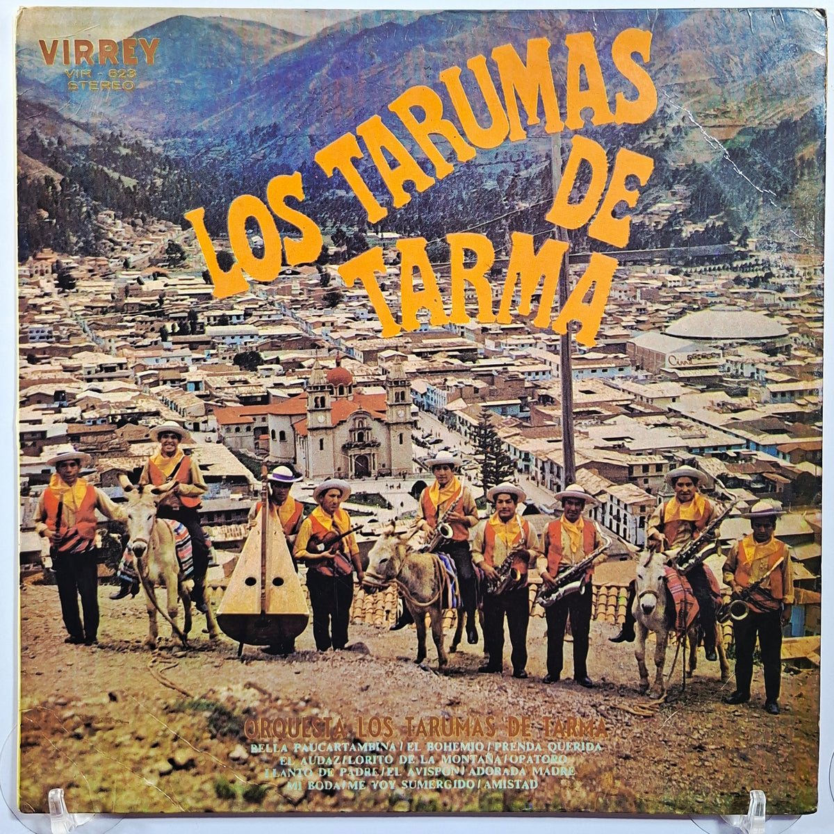 lp Orquesta Los Tarumas de Tarma Los Tarumas de Tarma made peru 1973 huayno folk