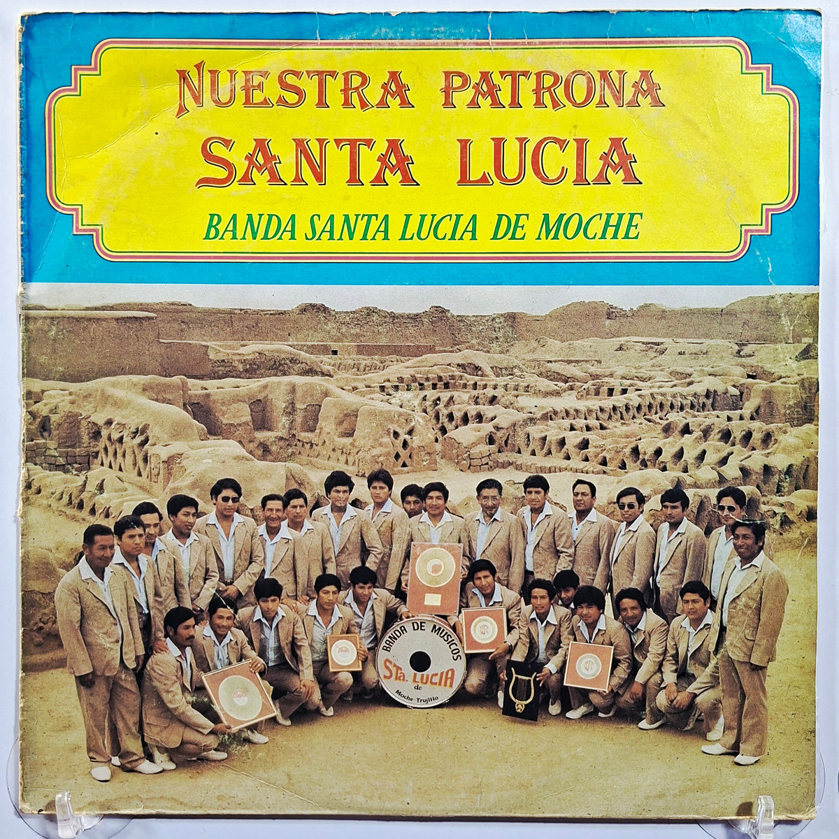 lp Banda Santa Lucia de Moche Nuestra Patrona Santa Lucia made peru 1987 marinera folk