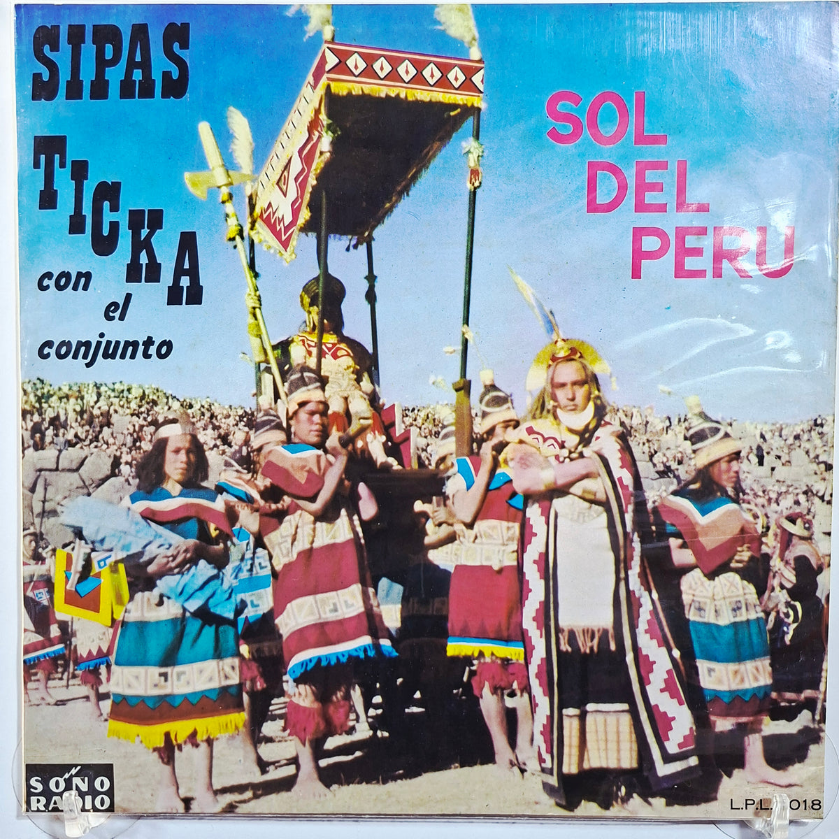 lp Sipas Ticka Con El Conjunto Sol Del Peru Sol Del Peru made peru 1957 andean folk